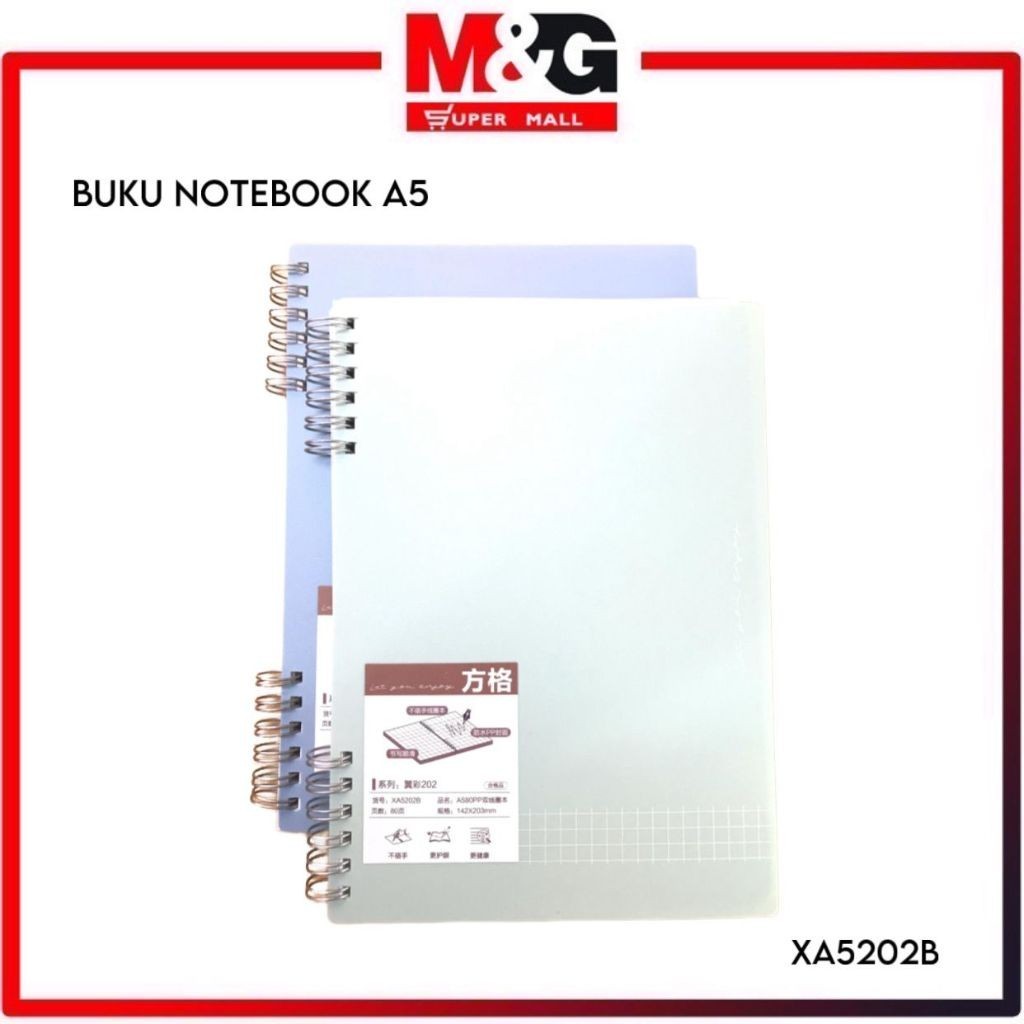 

M&G Buku Notebook Spiral A5 / Buku Spiral A5 M&G XA5202B