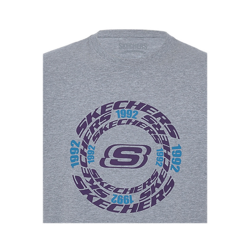 Skechers Men T Shirt -Grey