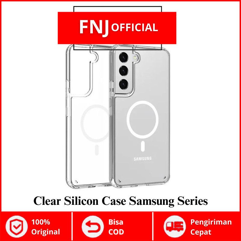 Case Samsung Fold3 Fold4 S23 Ultra Clear Case Magsafe Magnetic -  Aksesoris HP Casing Bening Silikon