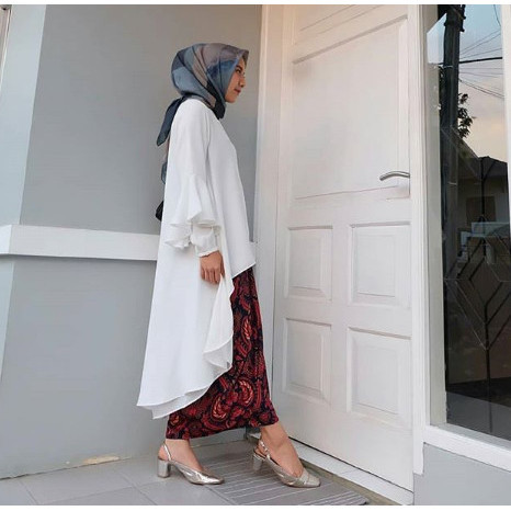 Tunik wanita Amanda/Blouse muslim/Tunik muslim/Baju pesta/Blouse