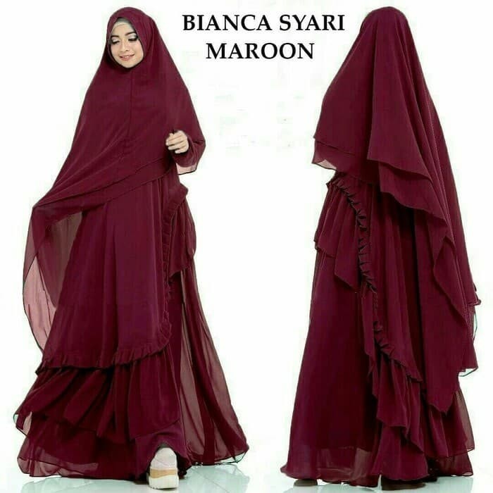 FG Maxi dress Syari /Gamis Syari /Longdress Syari Byanca