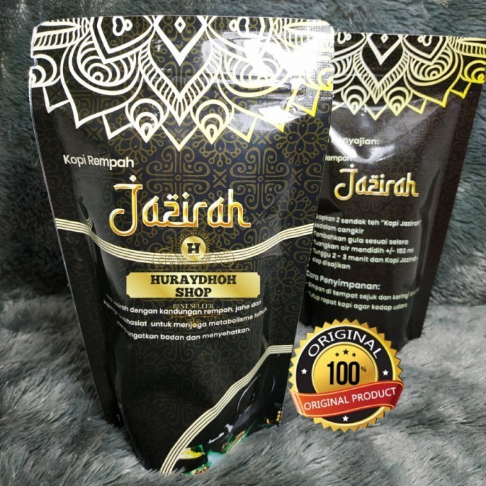 

[Coffee New] Kopi Bubuk Plus Rempah Khas Arab Jazirah 250grm Kopi Khas Timur Tengah - 150grm