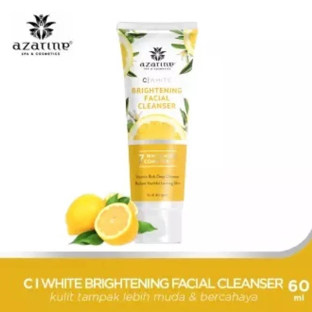 ❤️ELZAURA❤️ Azarine C White Brightening Facial Cleanser 60ml - Facial Wash - Pembersih Muka - Cleans