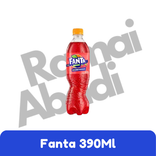 

FANTA STRAWBERRY MINUMAN SODA BOTOL 390ML | FANTA RASA STROBERI