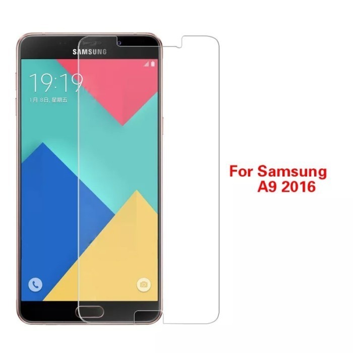 TEMPERED GLASS SAMSUNG A9 PRO 2016 CLEAR 9H HIGH QUALITY