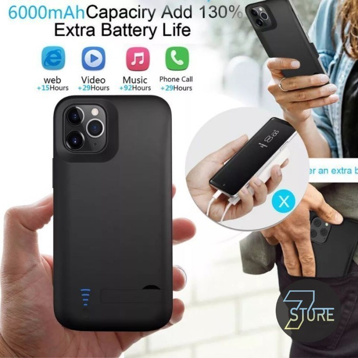Original Power Case Powercase Charger Charging IPhone 15 Pro Max - 15Pro PowerBank Baterai Casing Co