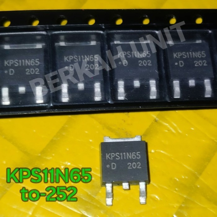 KPS11N65 MOSFET SMD 11A 650 N CHANNEL 11N65 THE BEST SPAREPART COMPONENTS
