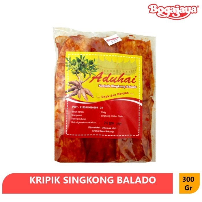 

New Kripik Singkong Balado Aduhai 300 Gram