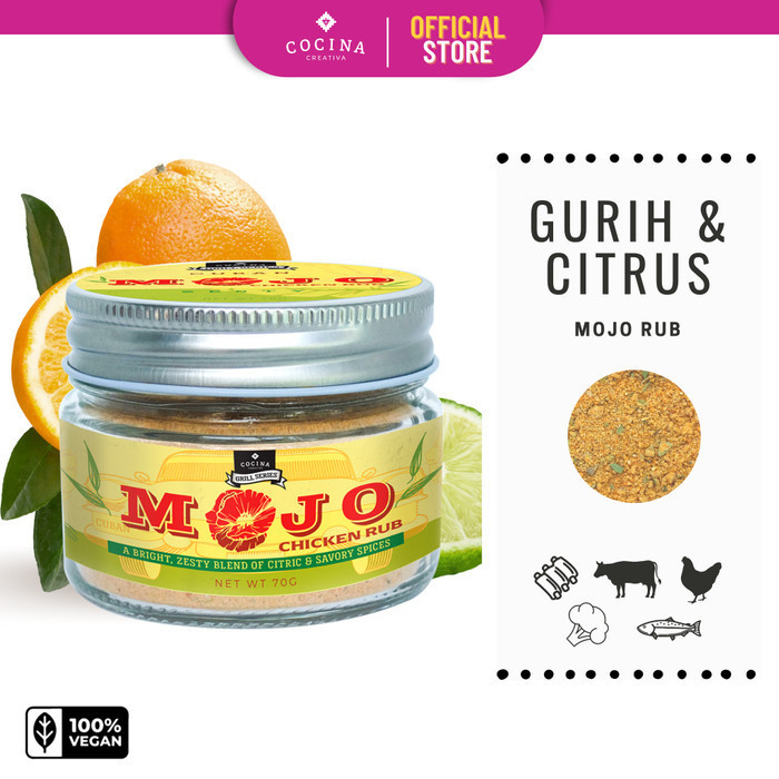 

[Terlaris] Cocina Creativa Mojo Chicken Rub - Grill Series - Bumbu Masak