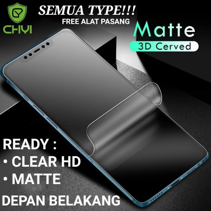 ASUS ROG PHONE 5S ROG 5S HYDROGEL MATTE ANTI GORES Non Tempered Glass