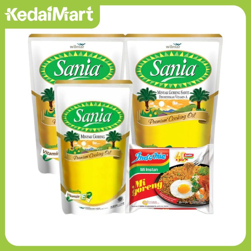 

Minyak Goreng Sania Mix A + Indomie Goreng Pcs