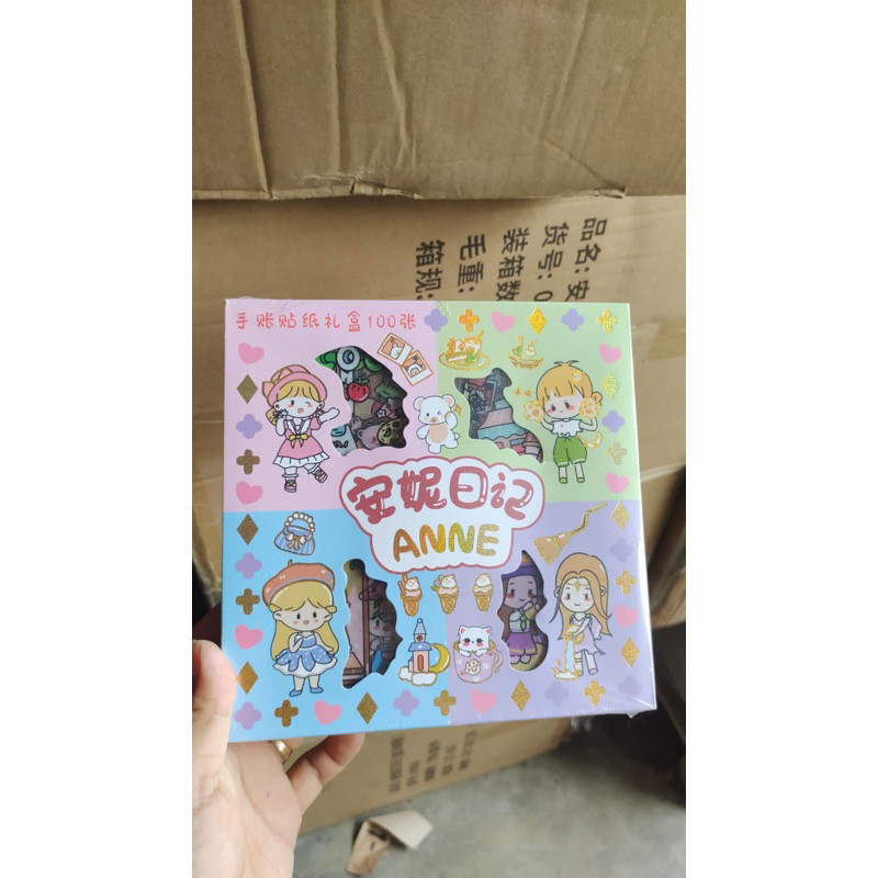 

Stiker Momo 100 Lembar Sticker 2D Kartun Korea Lucu Anti Air Scrapbook
