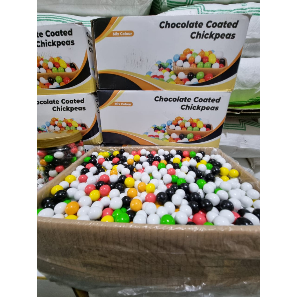 

COKLAT Isi KACANG ARAB Chocolate Coated Chickpeas