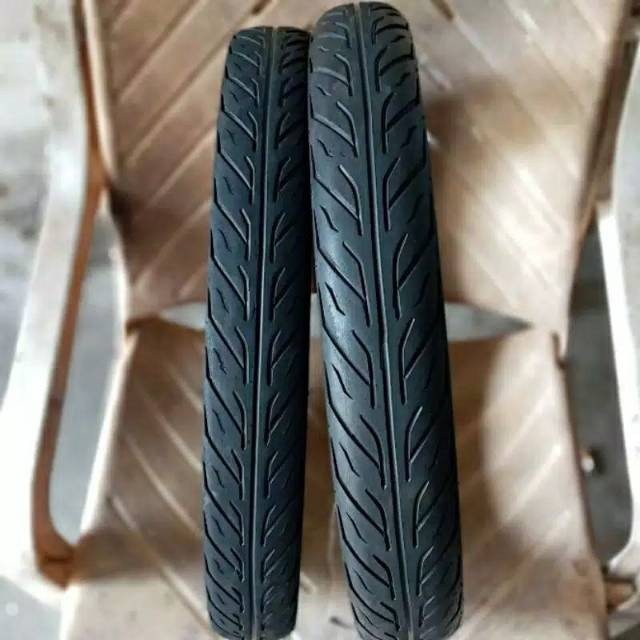 Sepasang ban babylook ukuran 50/90 60/90 14