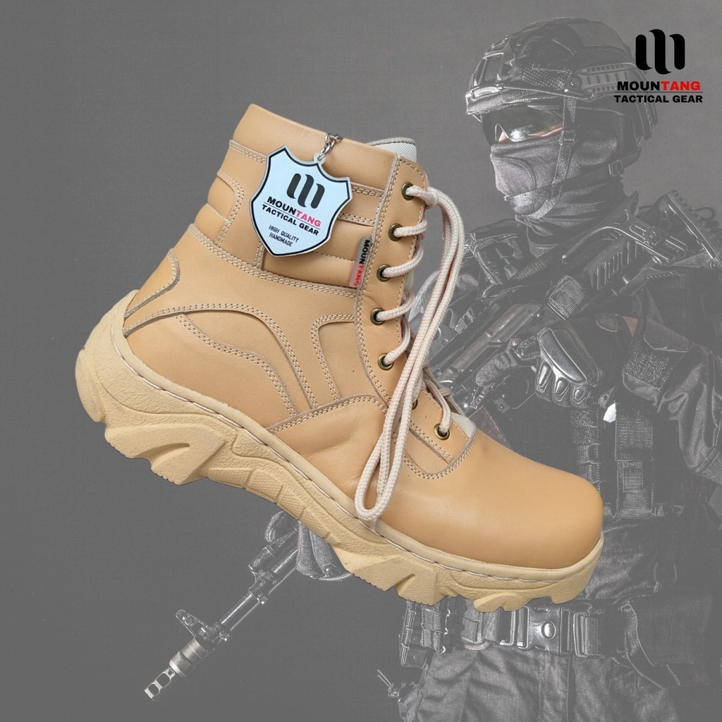 Sepatu PDL Mountang Storm Gurun Delta 6 Inch