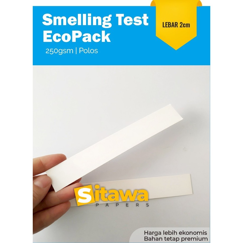 

[2cm=100pcs] Kertas Tester Parfum Blotter Lebar 2cm Smelling Paper Sniff Wangi