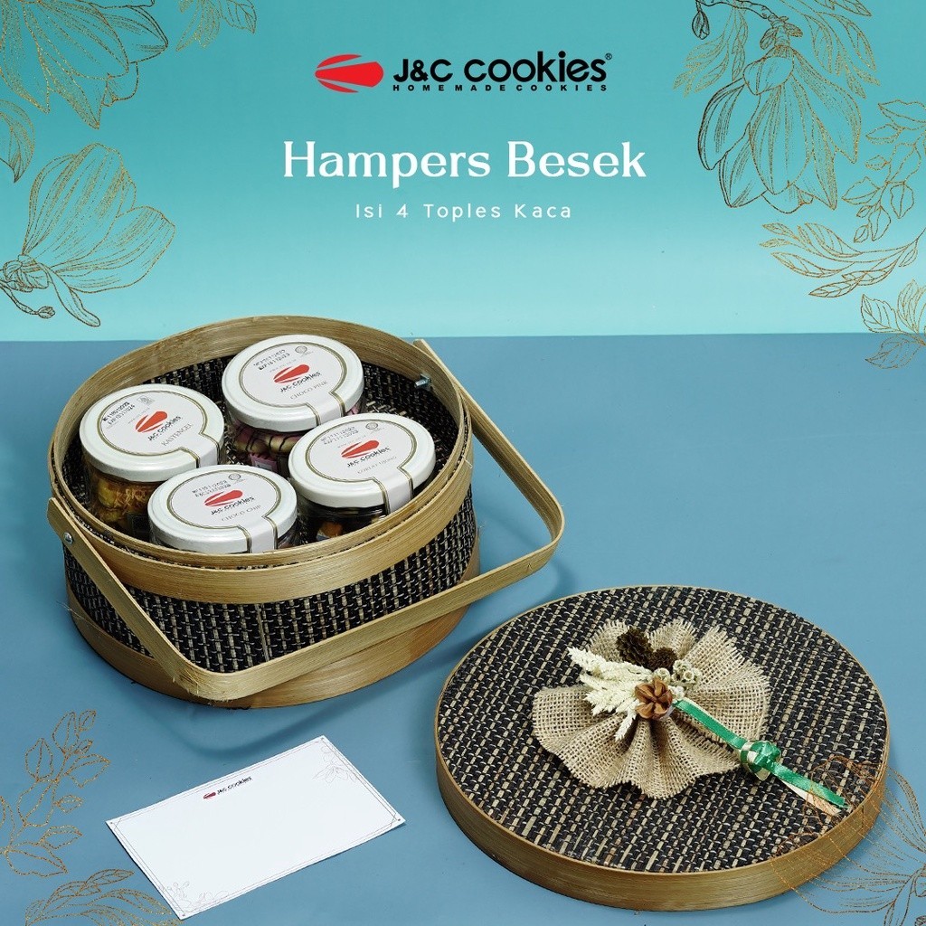 

DISKON JNC COOKIES Hampers Besek
