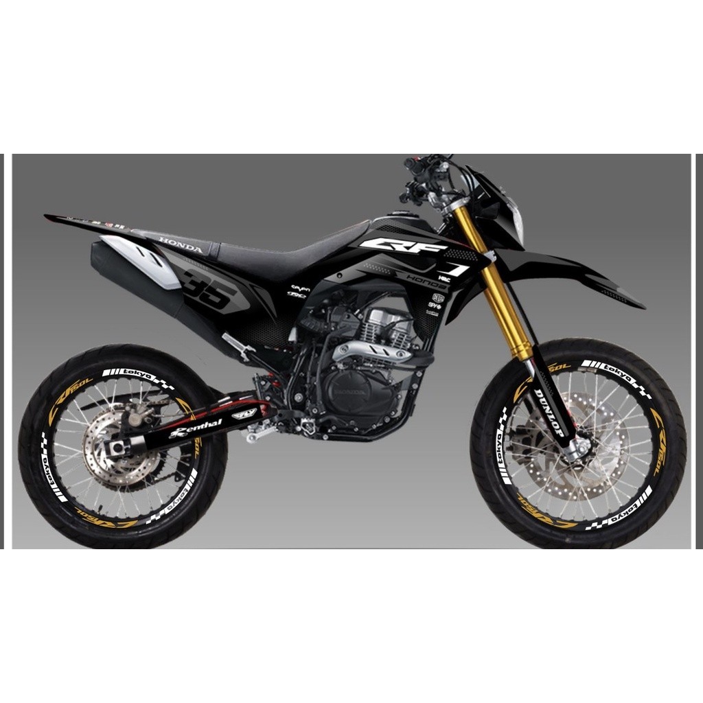 sticker cutting Velg all motor Crf - sticker cutting CRF