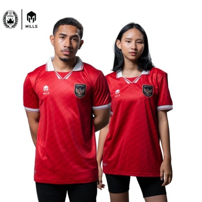JERSEY BAJU BOLA TIMNAS INDONESIA JERSEY REPLICA JERSEY MILLS