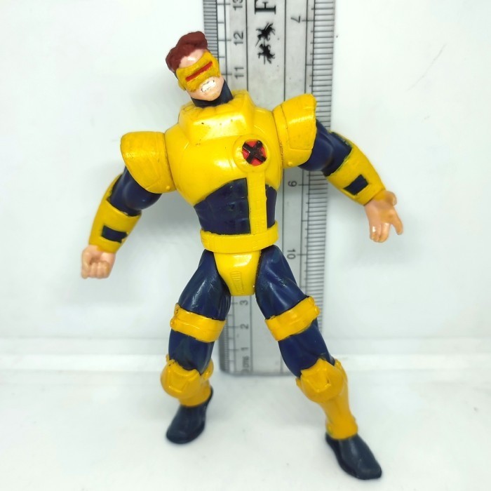 Action Figure 5' Marvel X-Men Cyclops Toy Biz 1996 Vintage