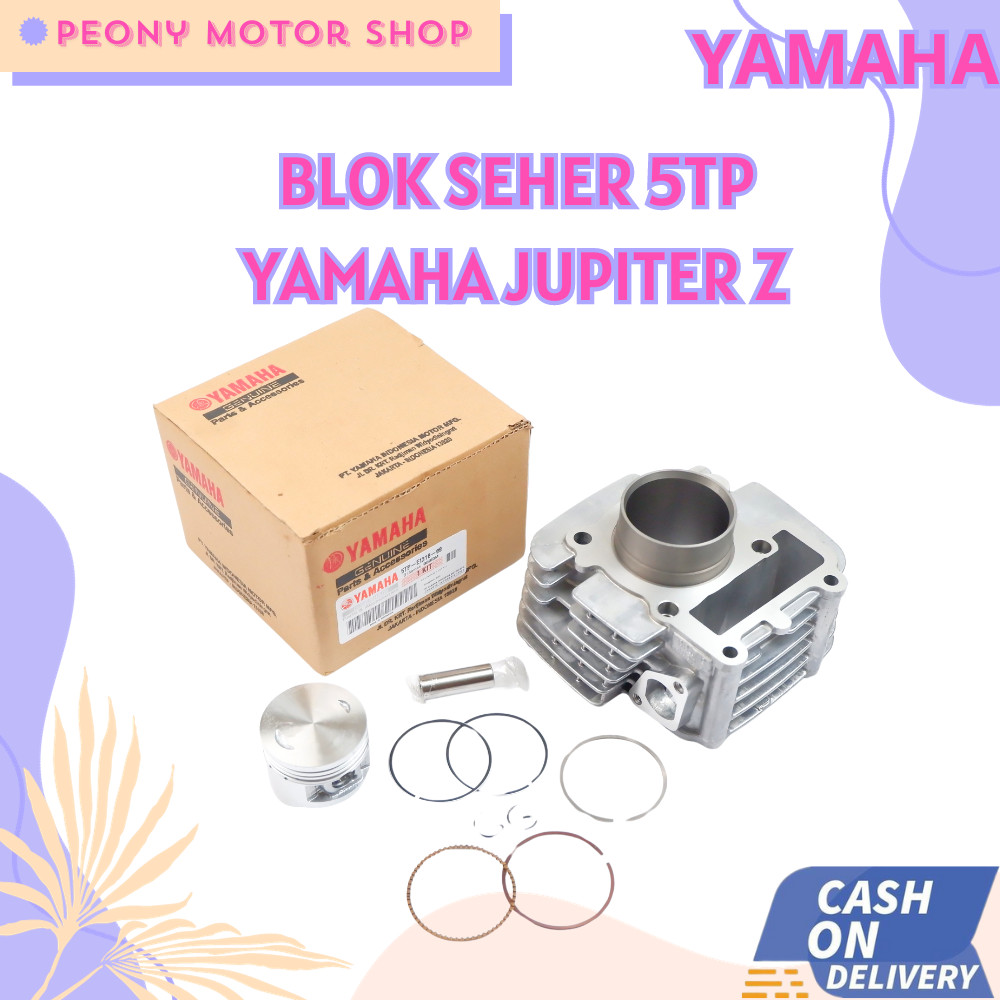 Blok Seher Mesin 5TP Yamaha Jupiter Z / Blok Mesin 1 Set Motor Jupiter Z & Vega r new - 5TP-E1310-00