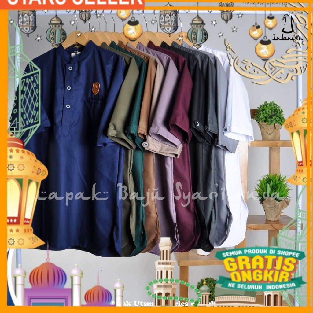 Kurta Anak Laki Polos Toyobo | Utsman Series | Gamis Anak Laki | Perkiraan Usia 2-7 tahun | Bisa COD