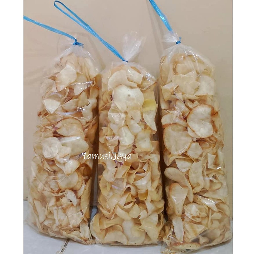 

Keripik Singkong Asin Original 500 Gram