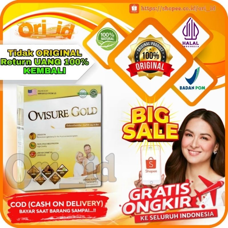 

NEW ASLI OVISURE GOLD MILK Susu Obat Tulang Dan Sendi Membantu Menulihkan Tulang Di Jamin Ampuh