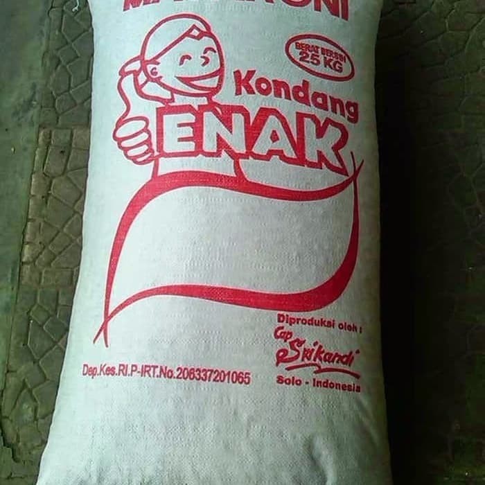 

AST Makaroni Kondang Enak Srikandi (1 Zak, 25kg)