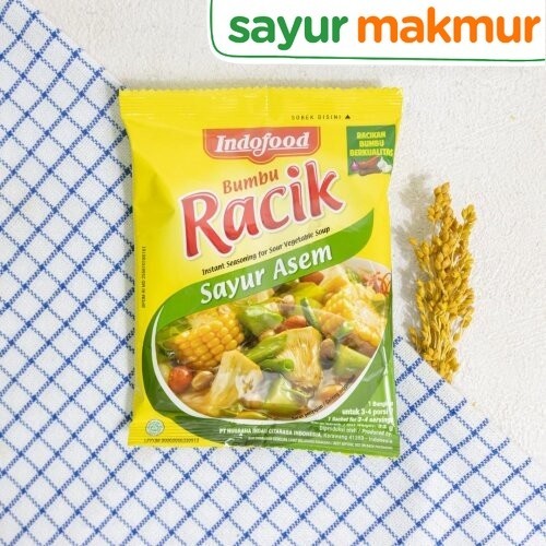 

Indofood Bumbu Racik Sayur Asam 33 gram Sayurmakmur