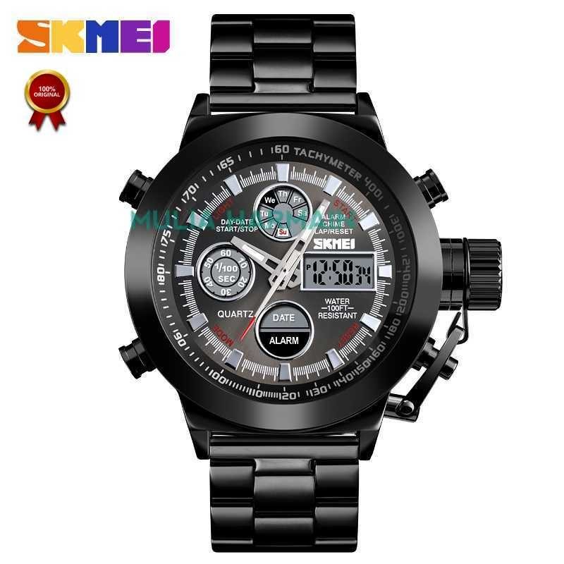 Jam Tangan Analog Chrono Pria Stainless Steel Strap SKMEI ORIGINAL - 1515