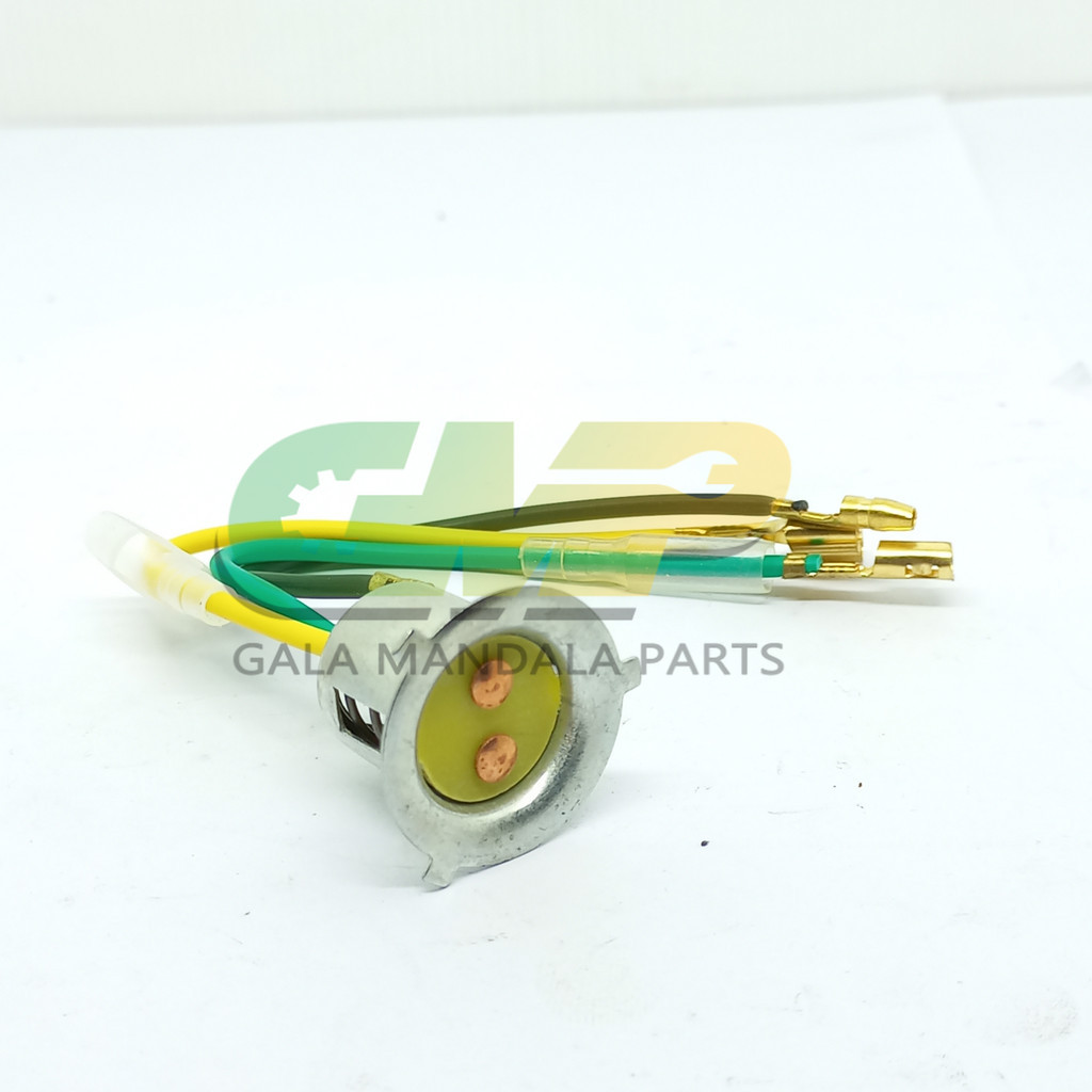 Fiting Lampu Motor Yamaha Mio Vega ZR Bohlam Depan Universal H6 K1