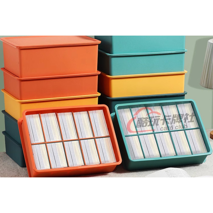 TCG Card Storage Box Kotak Kartu 1500+ Pokemon MTG Yugioh