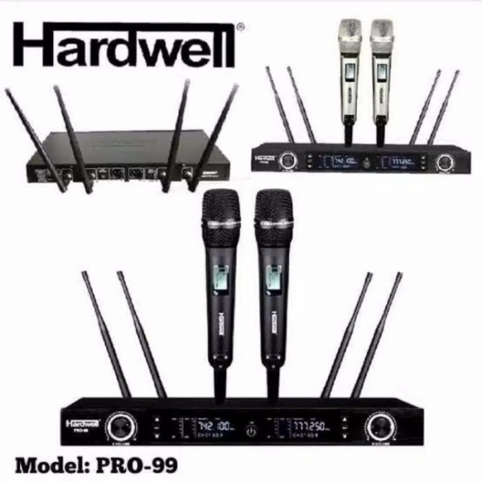 Mic Wireless Hardwell Pro 99 Handle Hardwell Pro99 Handle Original