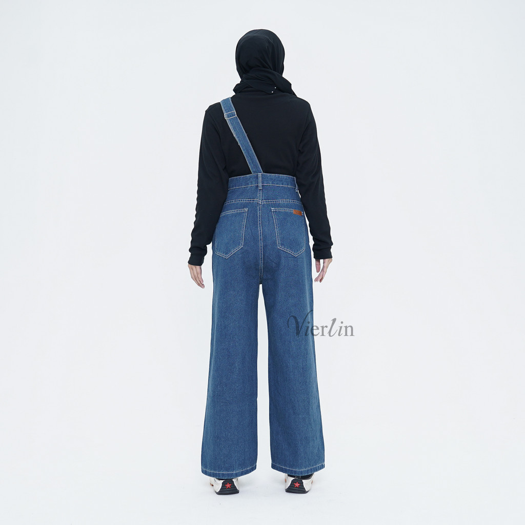 VIERLIN - Jumpsuit jeans 2078