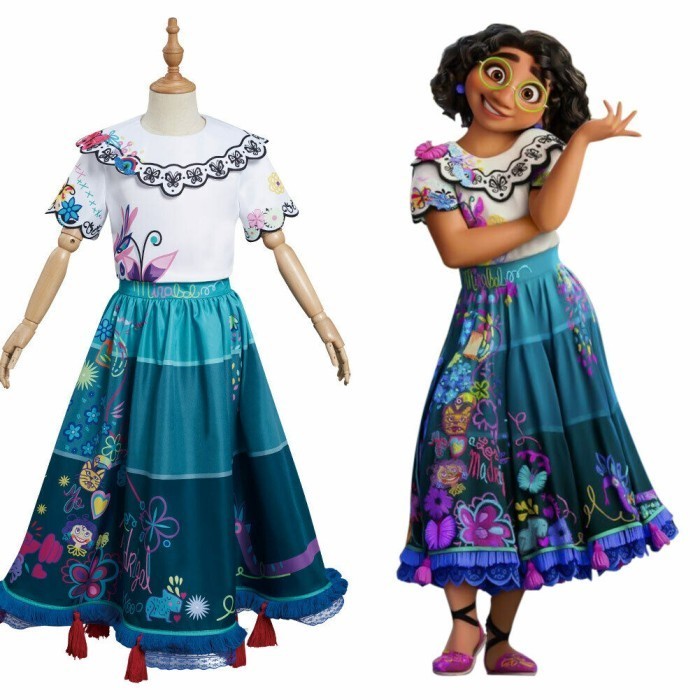 ✨BEST✨ -Dress Encanto Mirabel Isabela Import - Isabela, 150