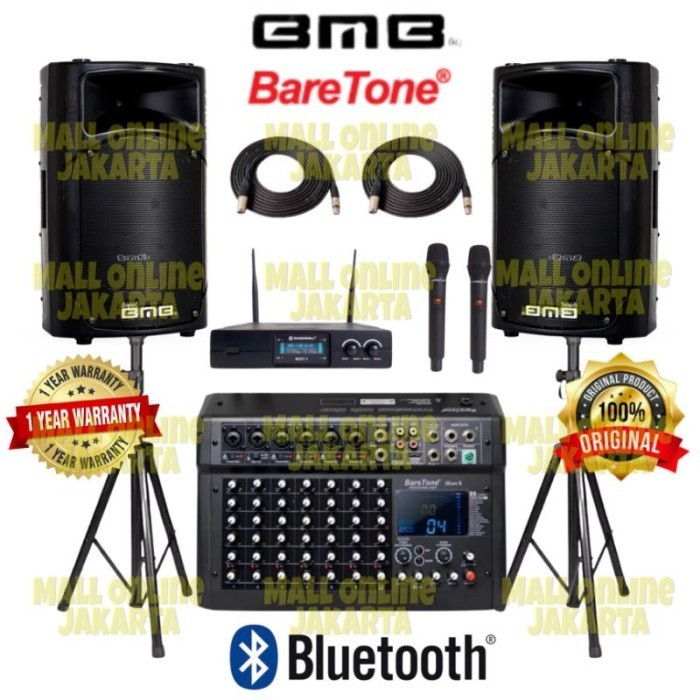 Big Ramadhan Sale Paket Speaker Aktif Bmb 15 Inch Sound System Music Outdoor Lapangan