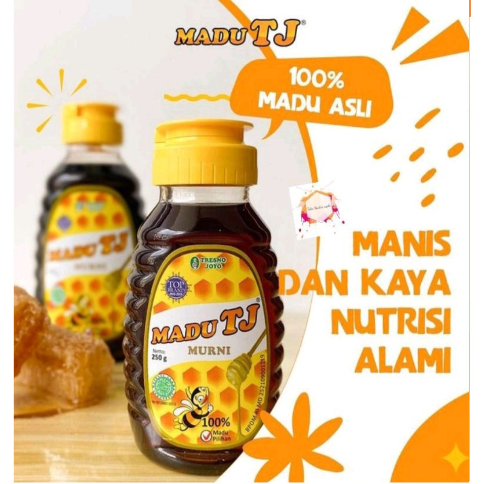 RB Madu TJ Murni 500gr Pouch Madu Murni Madu Refill Madu Asli