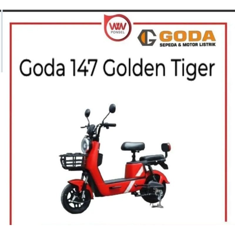 Sepeda Listrik Goda 147 Golder Tiger