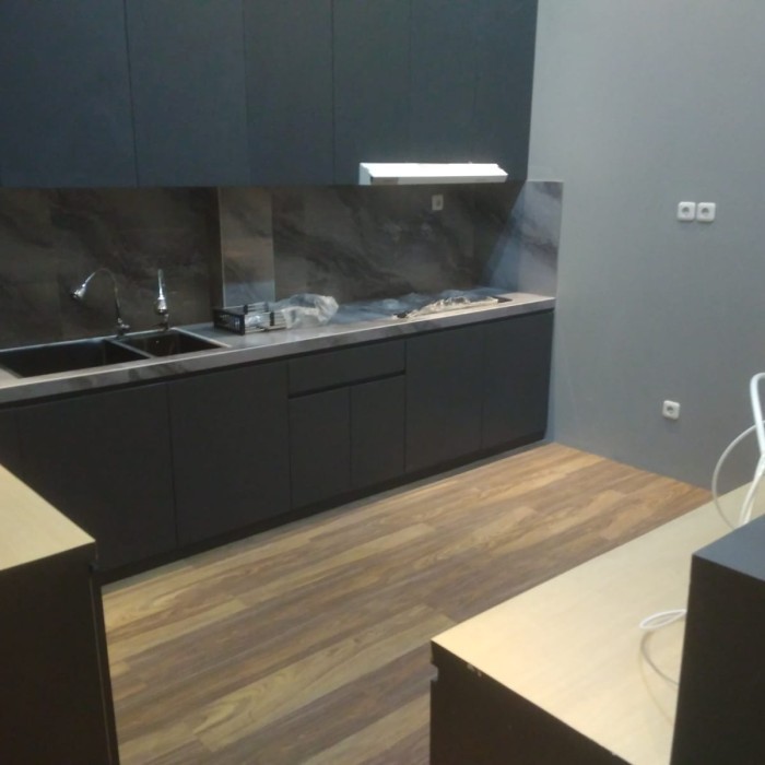 kitchen set minimalis modern hpl minimalis custom modern