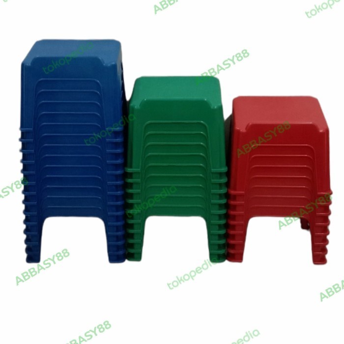 MEJA NGAJI BAHAN PLASTIK MEJA PLASTIK MEJA BACA ALQUR'AN - Merah