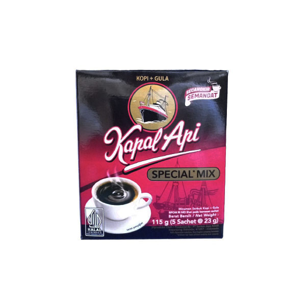 

KAPAL API COFFEE MIX BOX 5 PCS X 25 GR