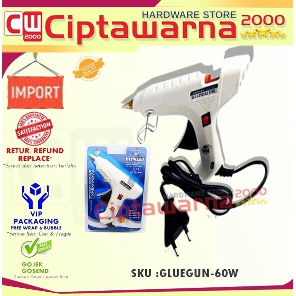 

Hot Lem Glue Gun Besar Large 60 Watt - CwTc