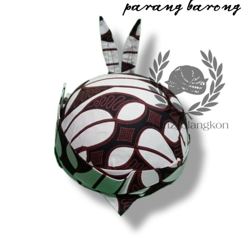 Udeng Cak Surabaya / Blangkon Surabaya / Udeng Tari Remo