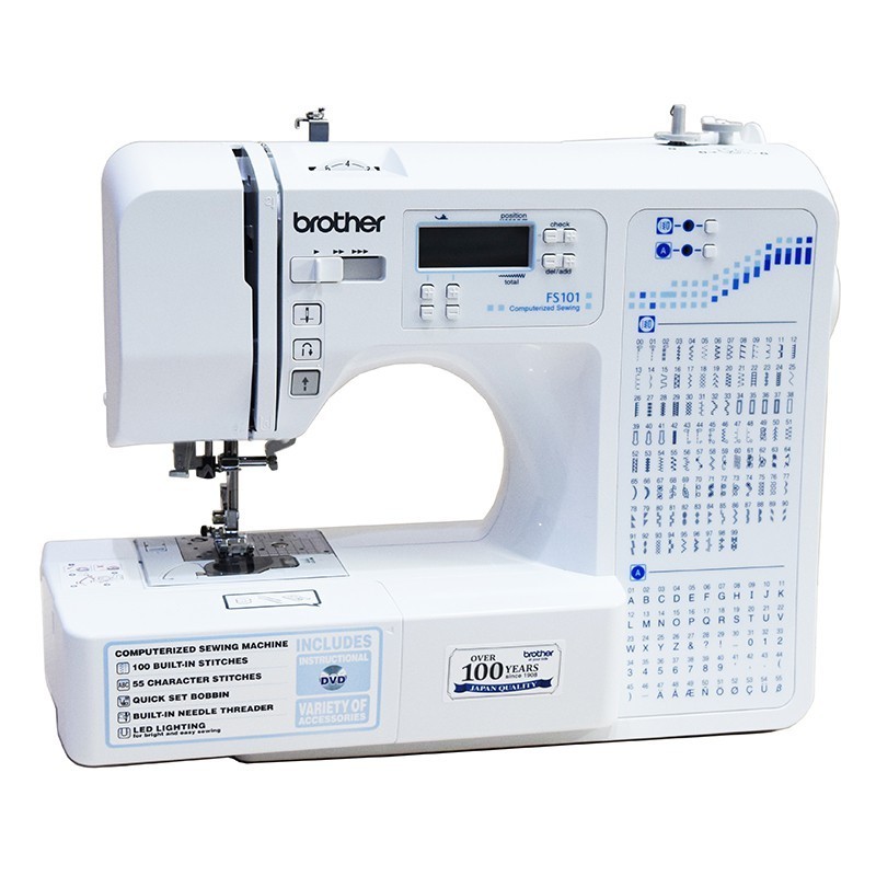Promo Ramadhan Mesin Jahit BROTHER FS 101 Portable Multifungsi