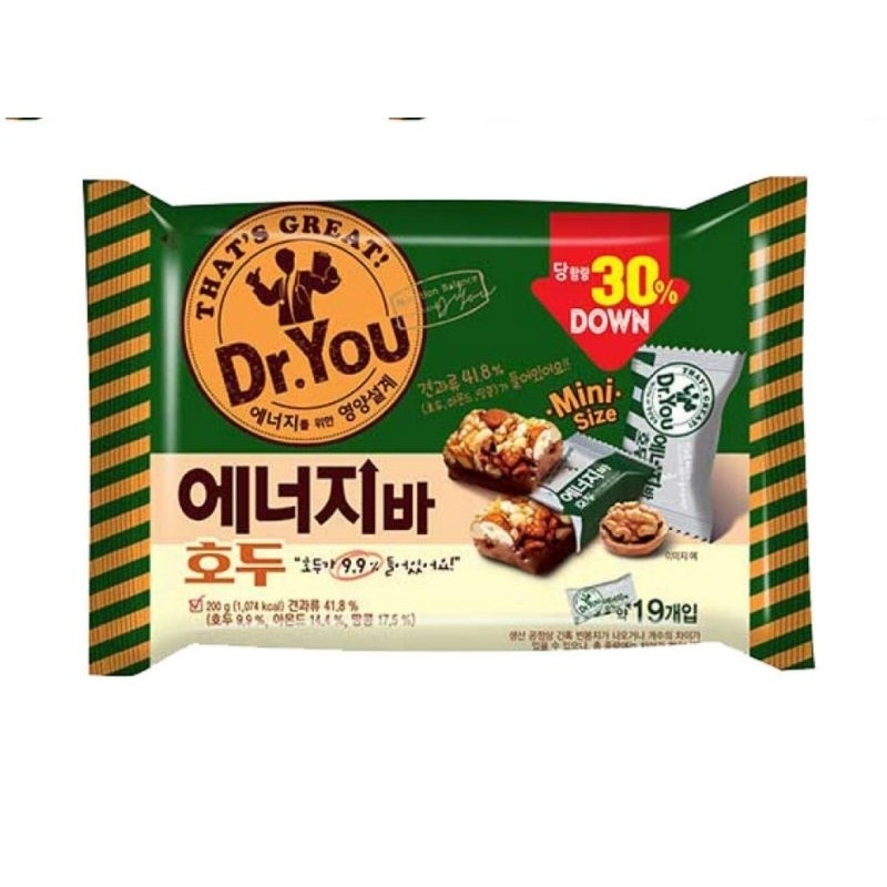 

Dr You Energy Bar Walnut Mini Size / DR YOU