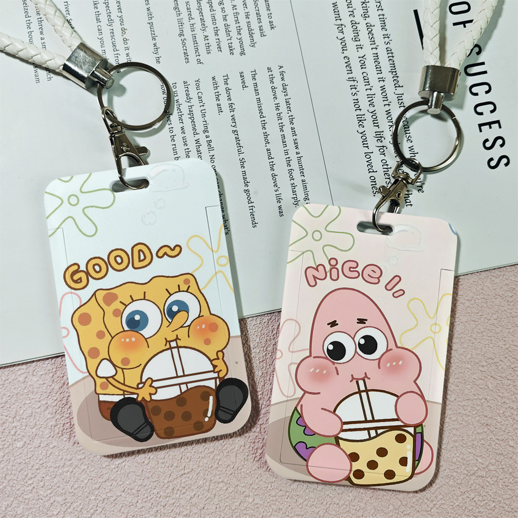 

ID Card Holder Motif Kartun Lucu Patrick Korea Tempat Pelindung Kartu Nama Photocard Sekolah Kantor Photocard Photo Card