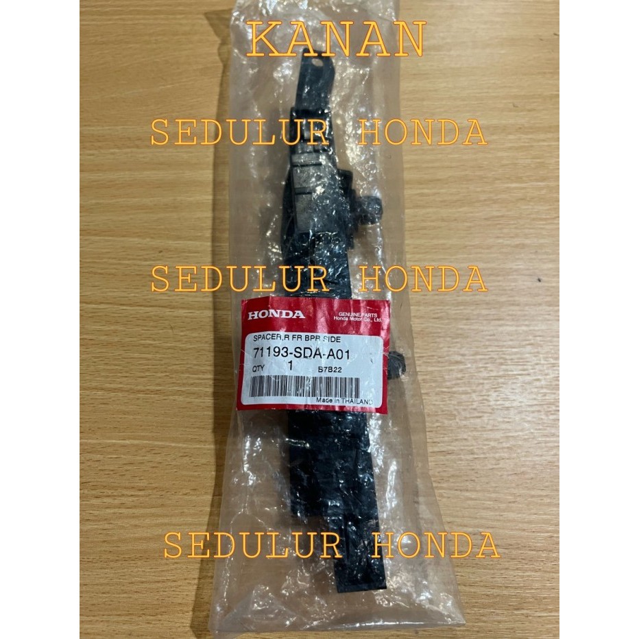 BREKET BRACKET DEPAN KANAN KIRI SPACER BEMPER BUMPER ACCORD CM5 03 007 - 71193 SDA KANAN BARU