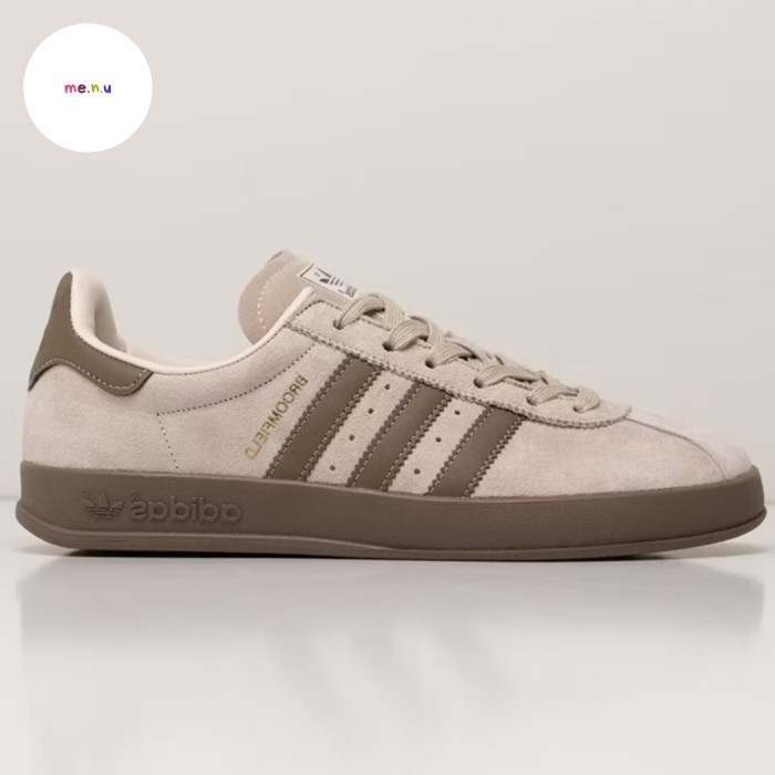 Sepatu Broomfield Brown Metallic Gold Gum