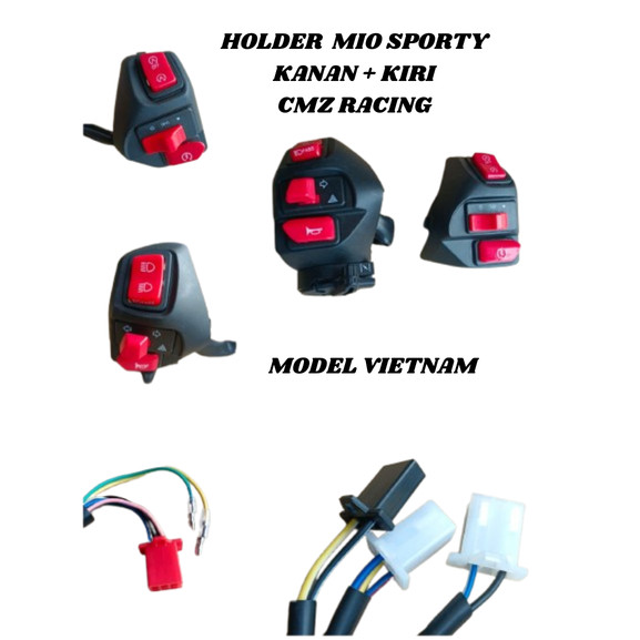 CMZ HOLDER KIRI MIO SPORTY VIETNAM SAKLAR KIRI VARIASI PLUS HAZARD MIO J MX JUPITER Z
